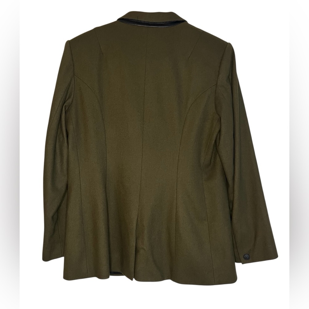 Rag and Bone women’s size 12 classic Duke blazer in olive green - Picture 2 of 9